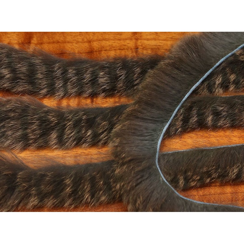 Hareline Black Barred Squabbit Strips