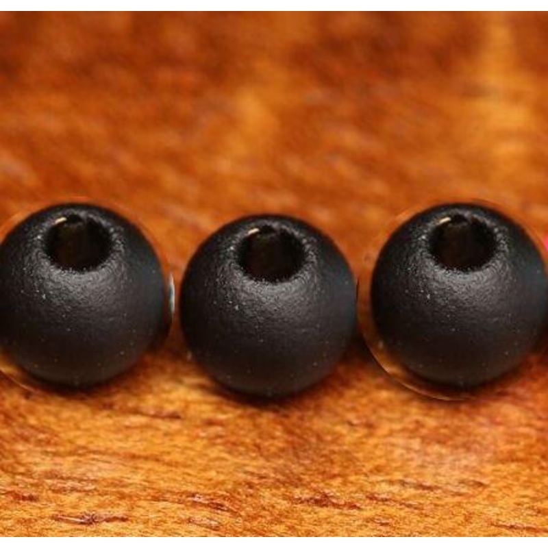 Hareline Plummeting Tungsten Bead Matte Black