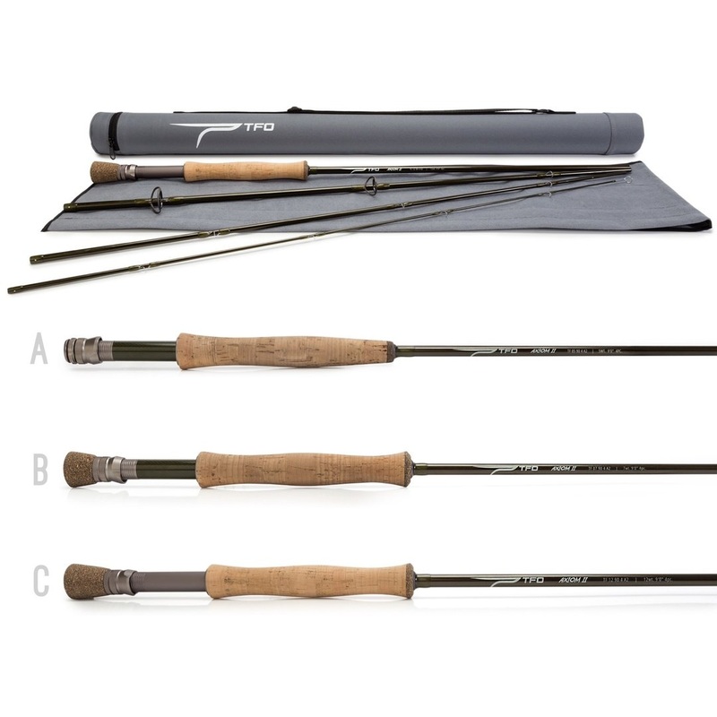 TFO Axiom II 9′ 8 weight Fly Rod