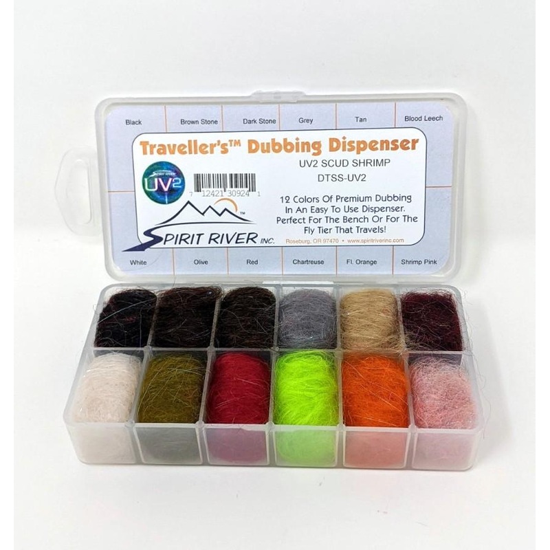 UV2 Scud Shrimp Dubbing Assortment