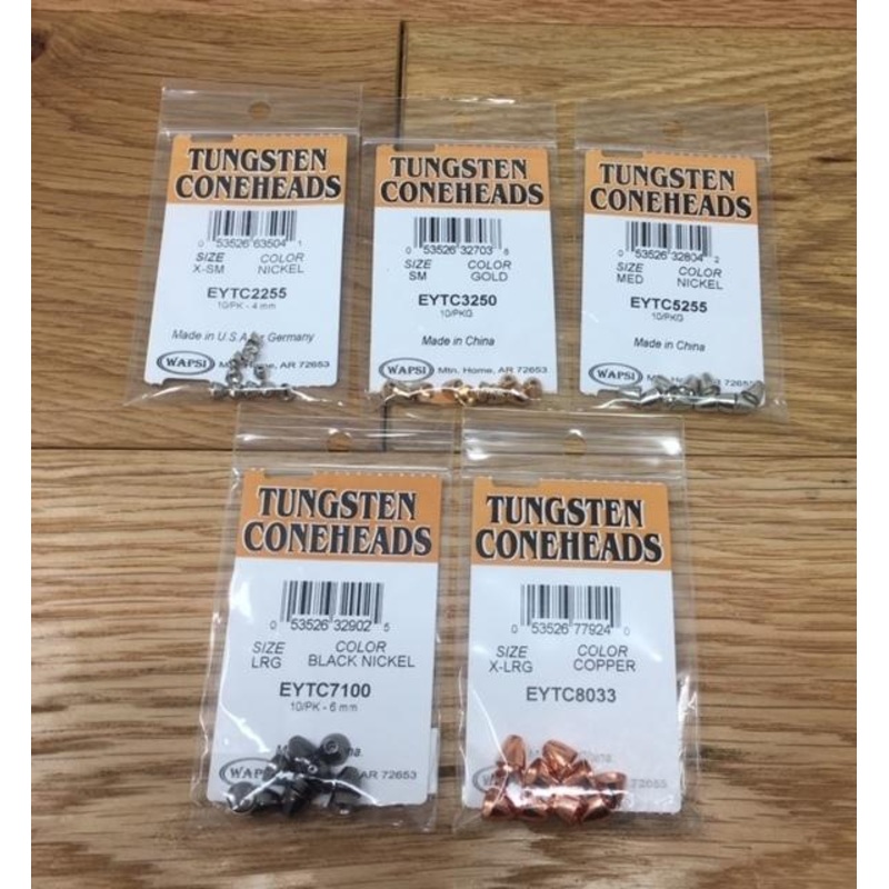 Wapsi Tungsten Coneheads 10 Pack