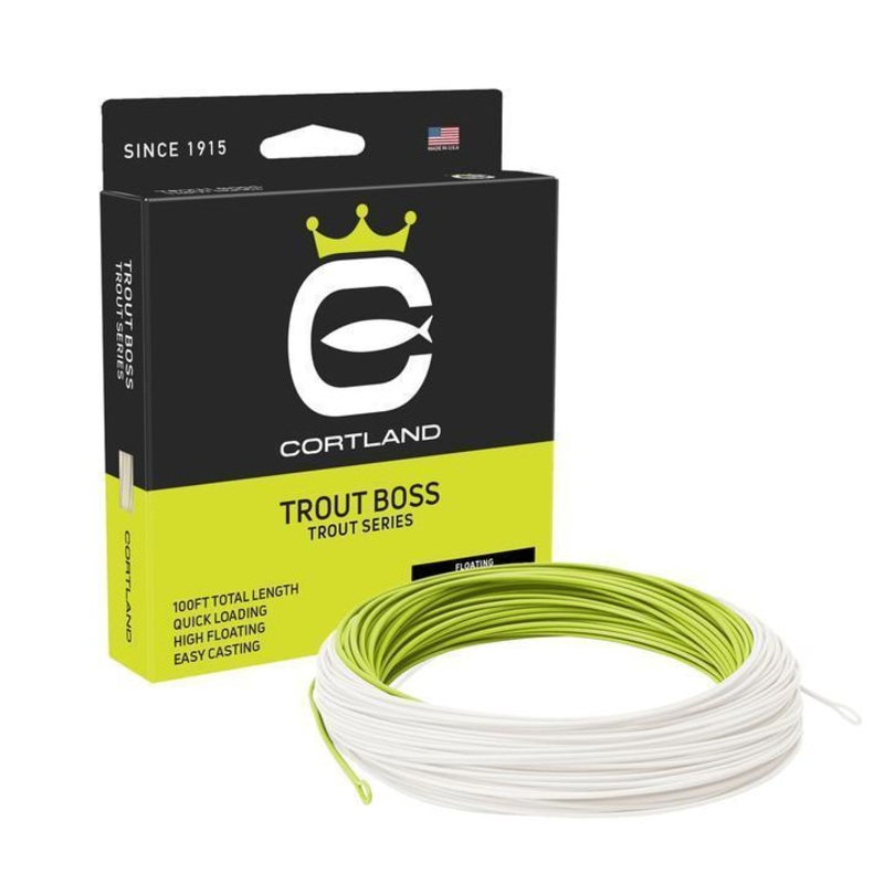 Cortland Trout Boss Fly Line|WF3F|WF4F|WF5F|WF6F