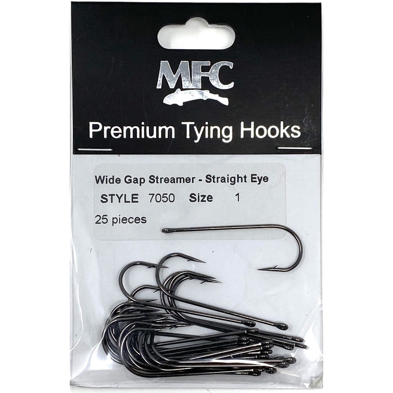 MFC Wide Gap Streamer Hook 25 Pack