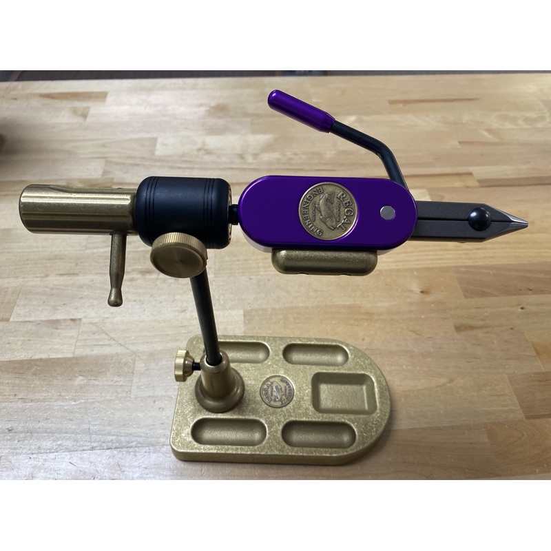 Regal Revolution Vise Stainless Jaw Bronze Pocket Base – Ultra Violet