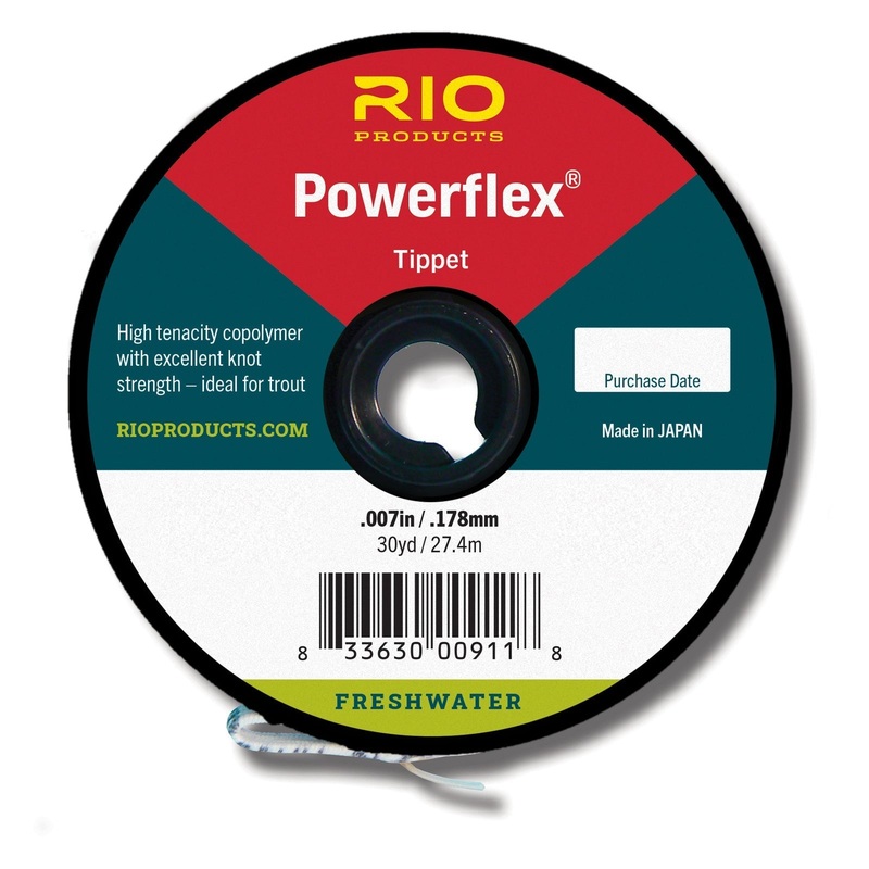 Rio Powerflex Tippet 30 yd.|0X|1X|2X|3X|4X|5X|6X|7X|8X