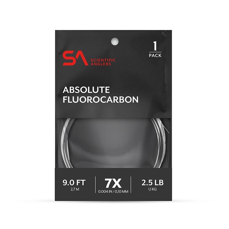 Scientific Anglers Absolute Fluorocarbon Leader 9′