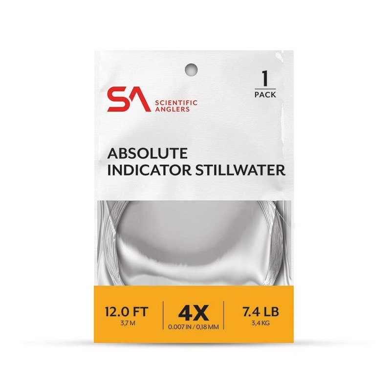 Scientific Anglers Absolute Indicator/Stillwater Leader 12′