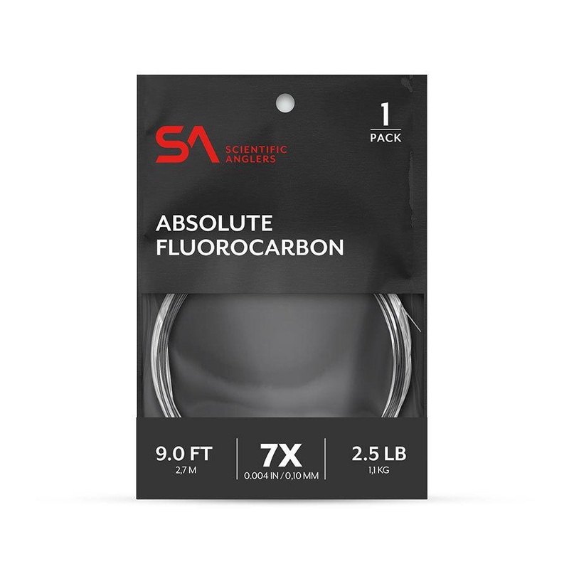 Scientific Anglers Absolute Trout Fluorocarbon Leader 9′