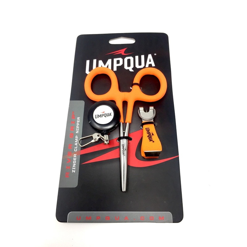 Umpqua Rivergrip Zinger/Nipper/Hemostat Orange