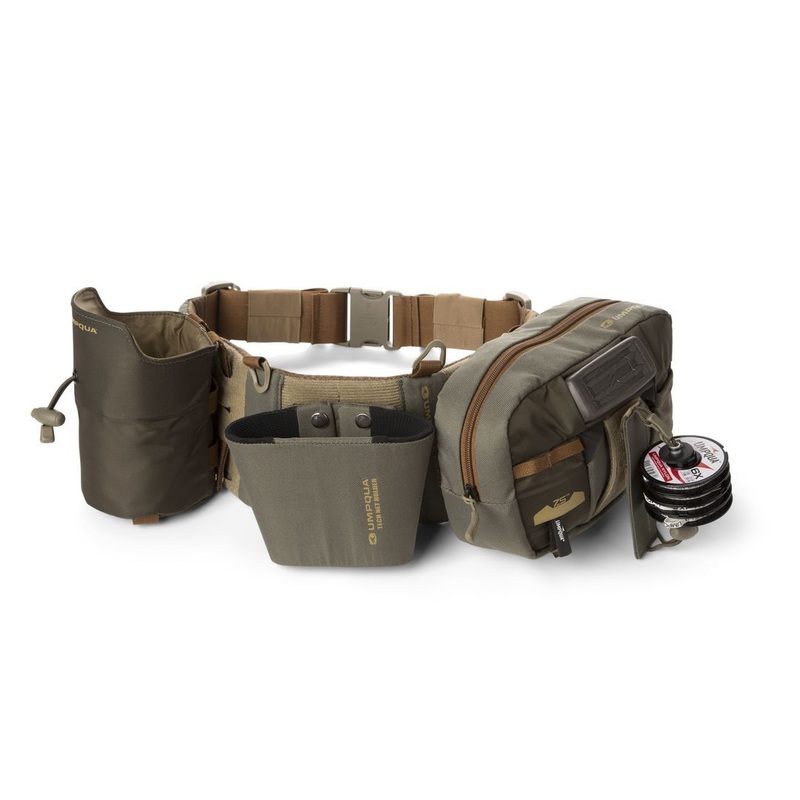 Umpqua ZS2 Wader Belt Olive Loaded
