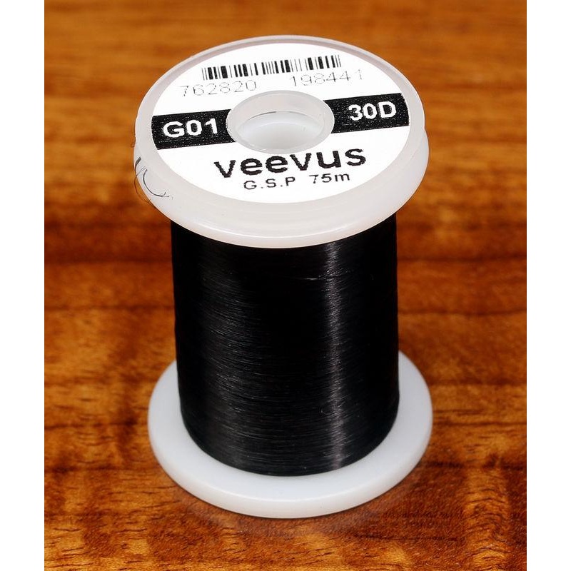 Veevus 30 Denier GSP Thread  Black