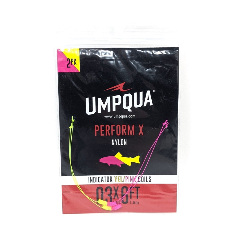Umpqua Indicator Coil 6′ Yellow/Pink 03X (2 pk)