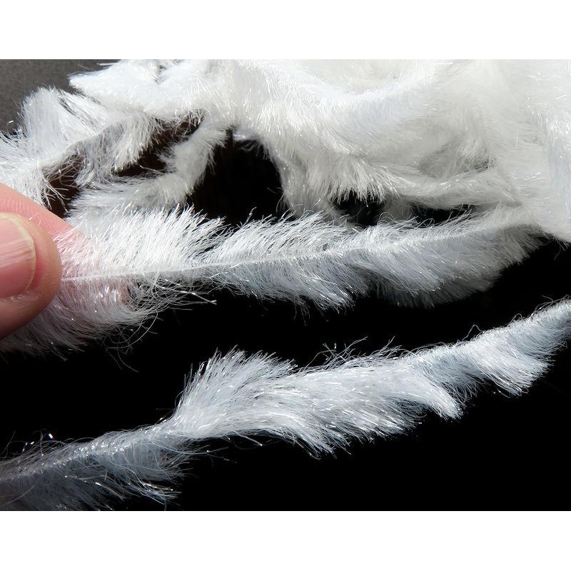 Chocklett’s Glass Minnow Chenille #65 Glass Clear