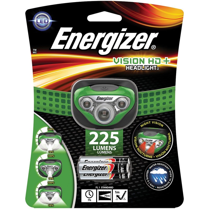 Energizer Headlamp VISION HD PLUS 3AAA