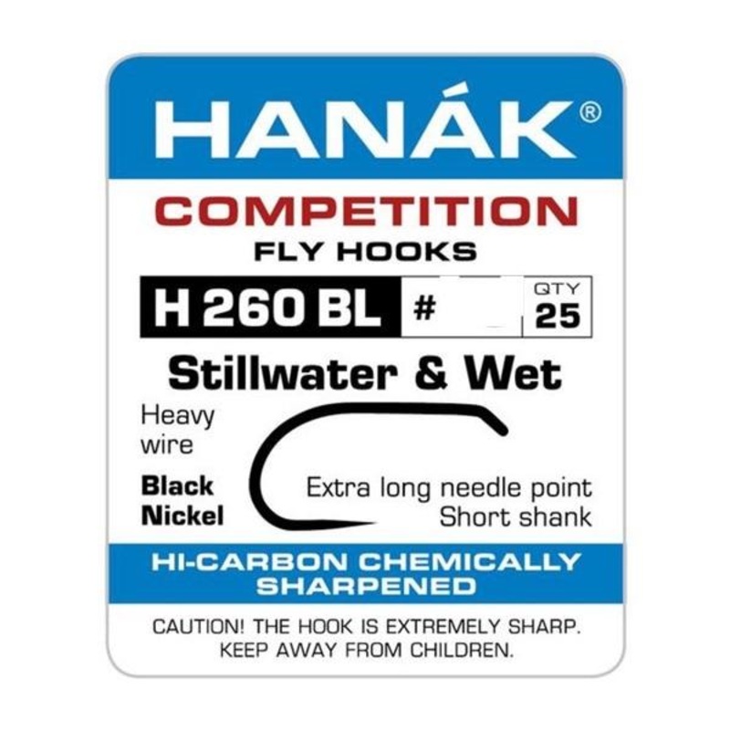 Hanak 260 Wet Fly Hook 25 Pack