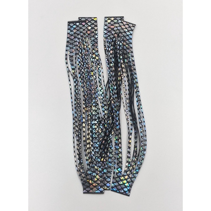 Hareline Barred Rainbow Shimmer Legs