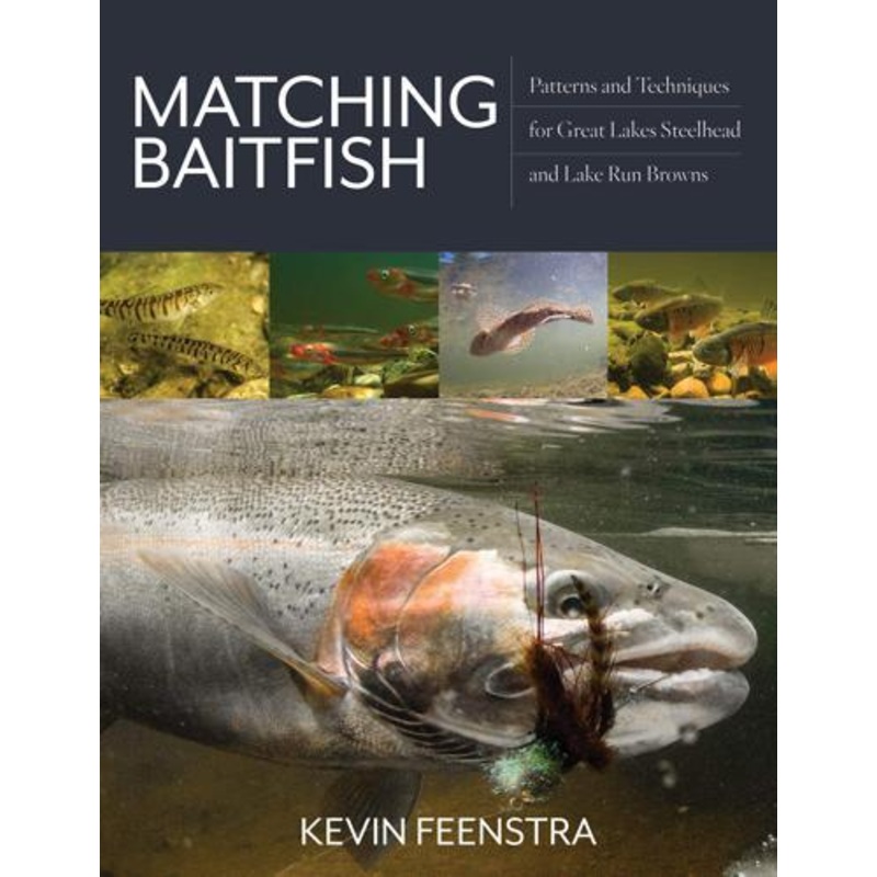 Matching Baitfish: Patterns and Techniques for Great Lakes Steelhead and Lake Run Browns by Kevin Feenstra