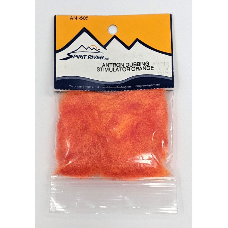 Spirit River Antron Dubbing Stimulator Orange