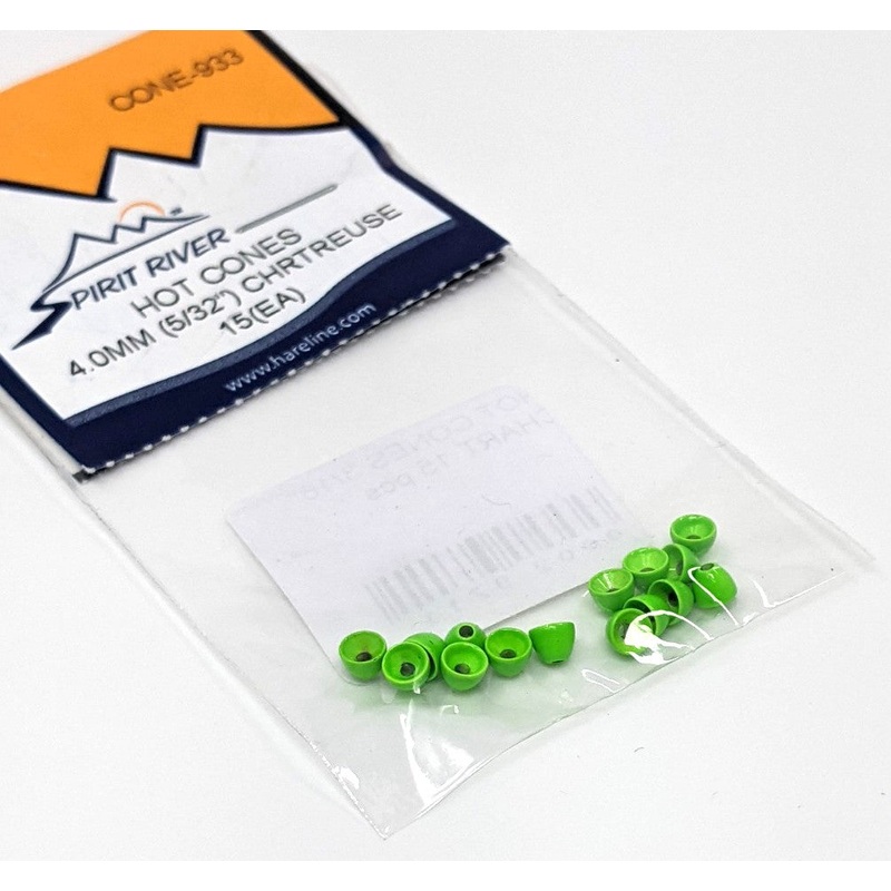 Spirit River Hot Cones|Chartreuse|5/32″