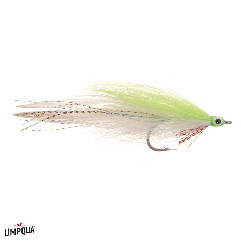 Umpqua Deceiver|Chartreuse/White|1/0
