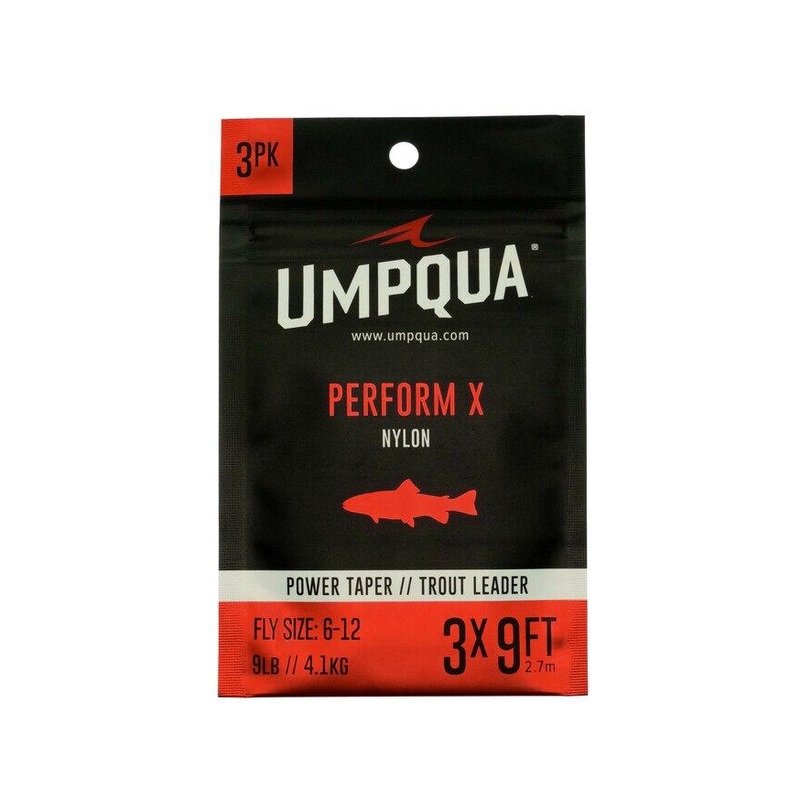 Umpqua Perform X Power Leader 7.5′ (3 pk)