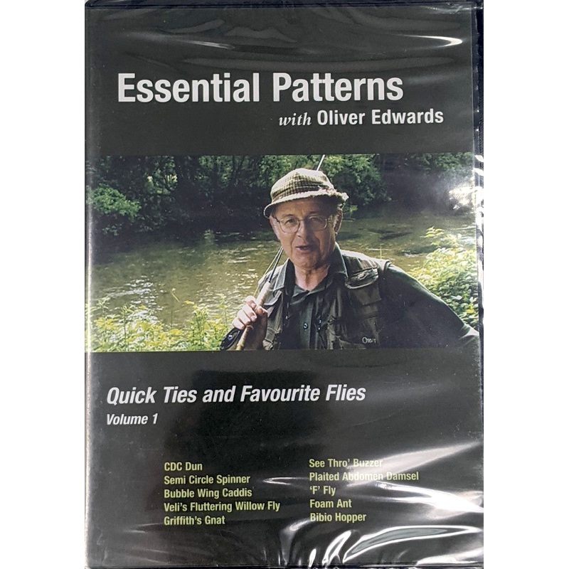 Essential Patterns with Oliver Edwards Vol. 1: Quick Ties and Favorite Flies DVD