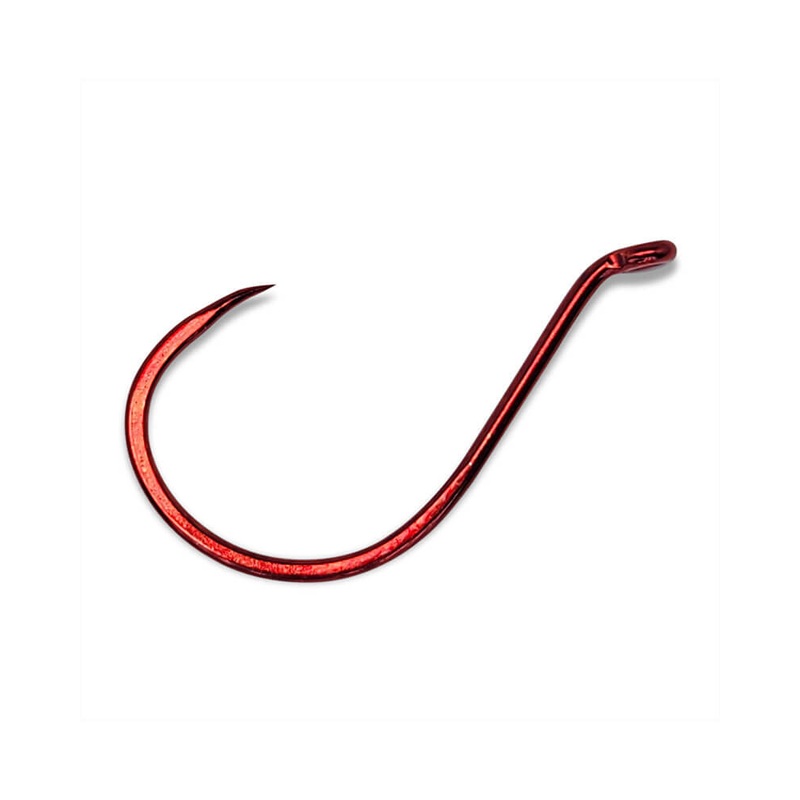 Gamakatsu Octopus Hook Barbless Red 25 Pack