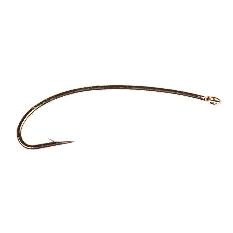 Hareline Core C1270 Curved Nymph Bronze Hook