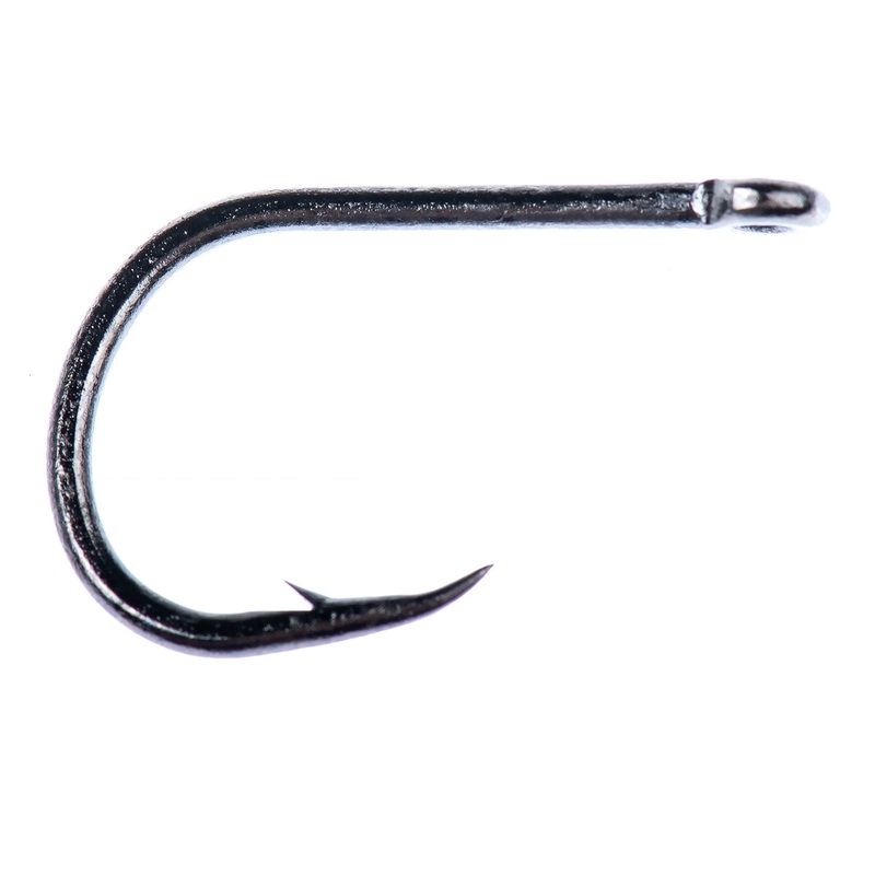 Hareline Core C1650 Tube Fly Single Black Nickel Hook