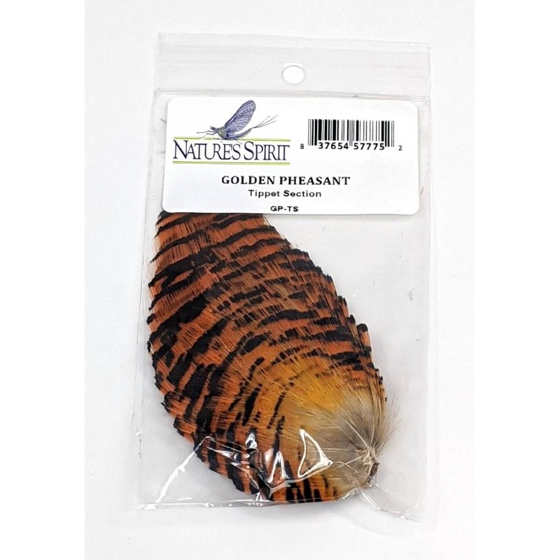 Nature’s Spirit Golden Pheasant Tippet Section