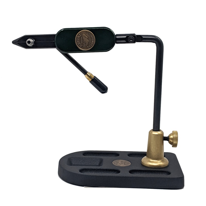 Regal Medallion Series Regular Jaw with Aluminum Pocket Base Rustic Pine