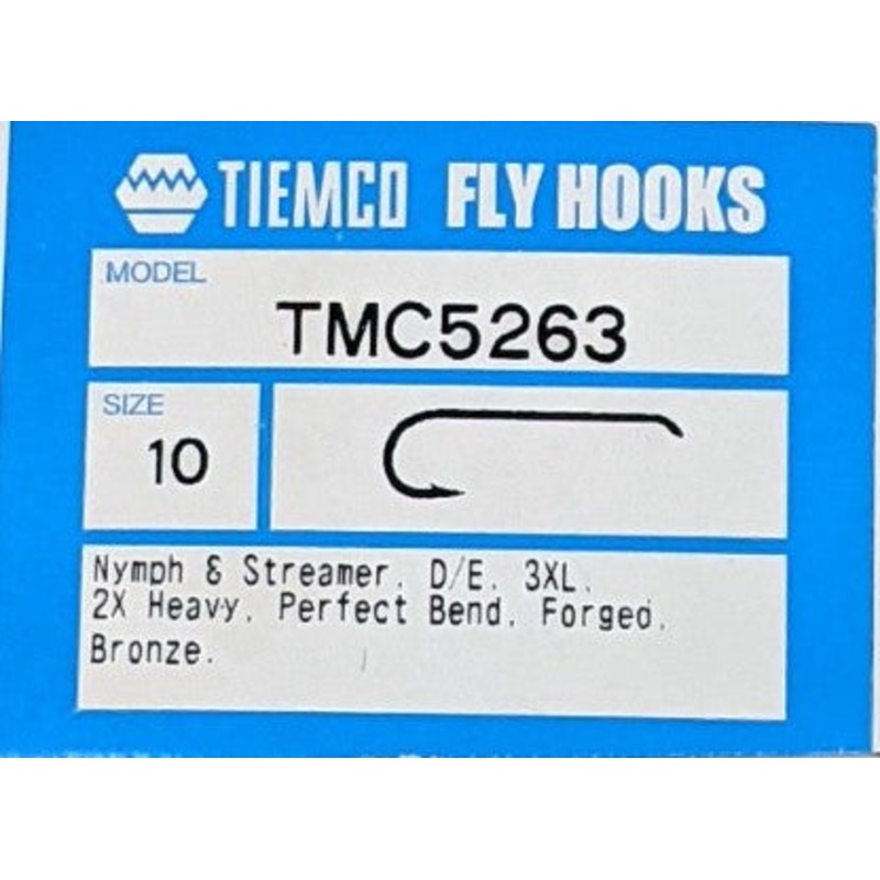 Tiemco 5263 Hooks 100 pack|10|8