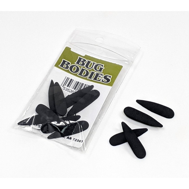 Wapsi Foam Ant Bug Bodies|Black|10|4|6|8