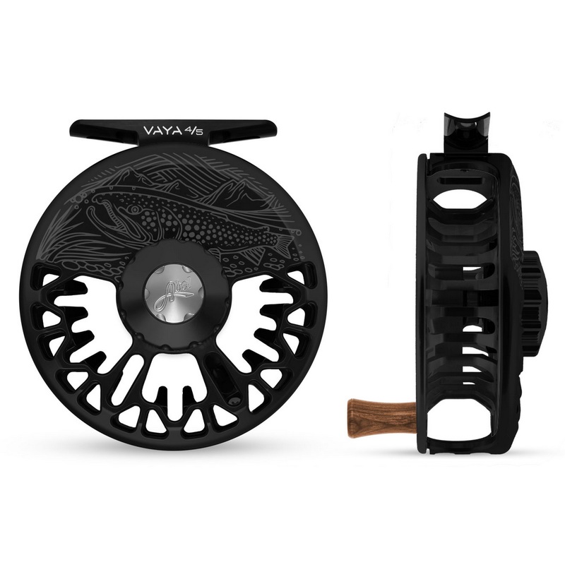 Abel Vaya Reel- Underwood On the Hunt- Black 4/5