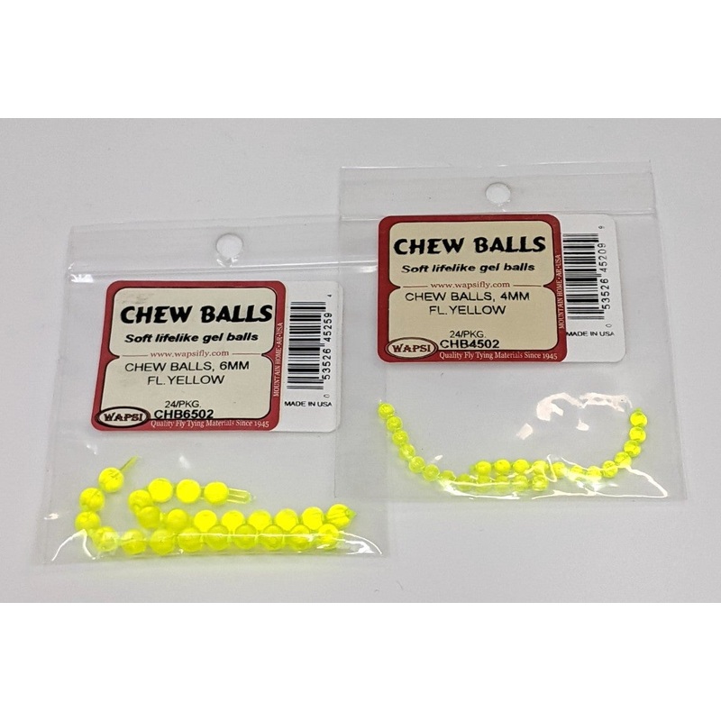 Chew Balls|4 mm|6 mm|Fl Yellow