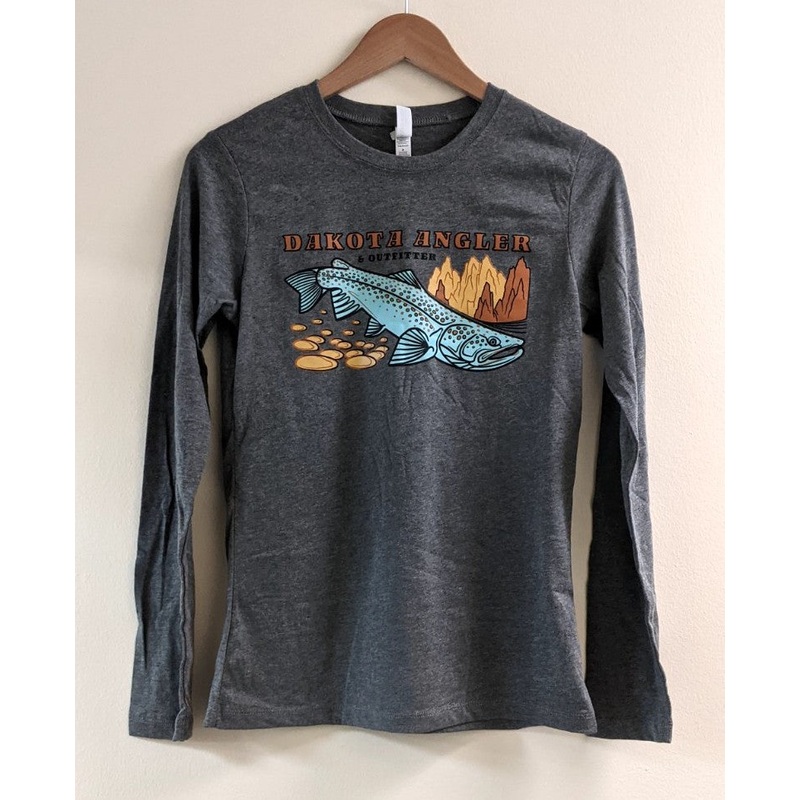Dakota Angler Women’s Underwood Logo Long Sleeve T-Shirt