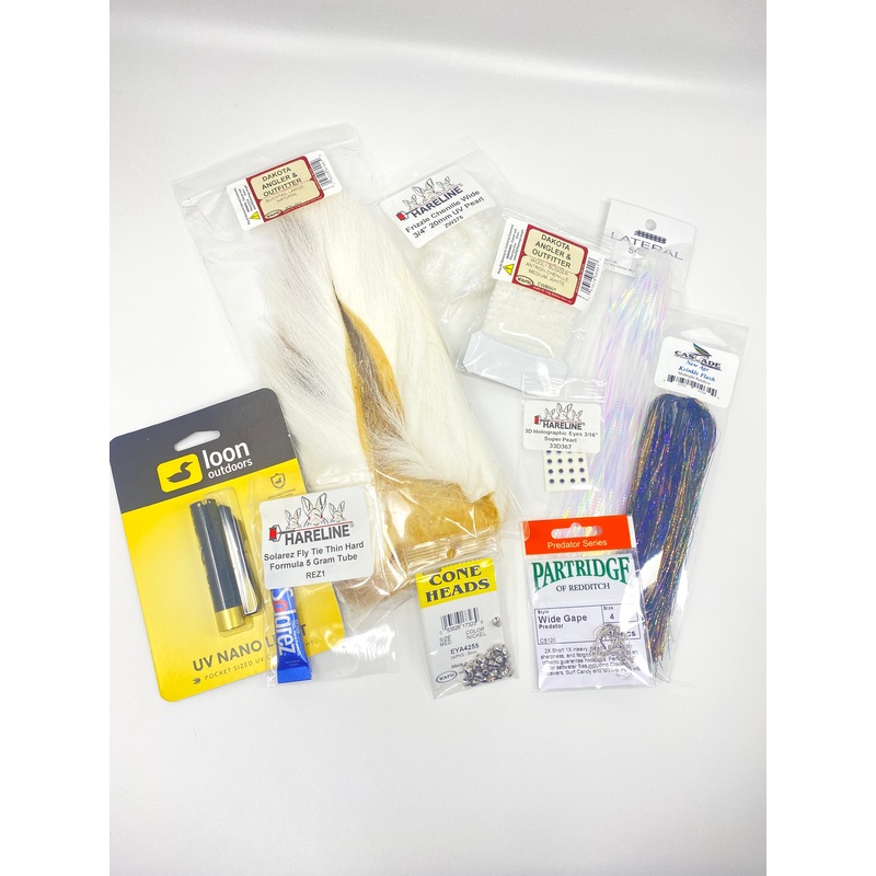 Flashdrive Minnow Bundle with UV Resin and Light