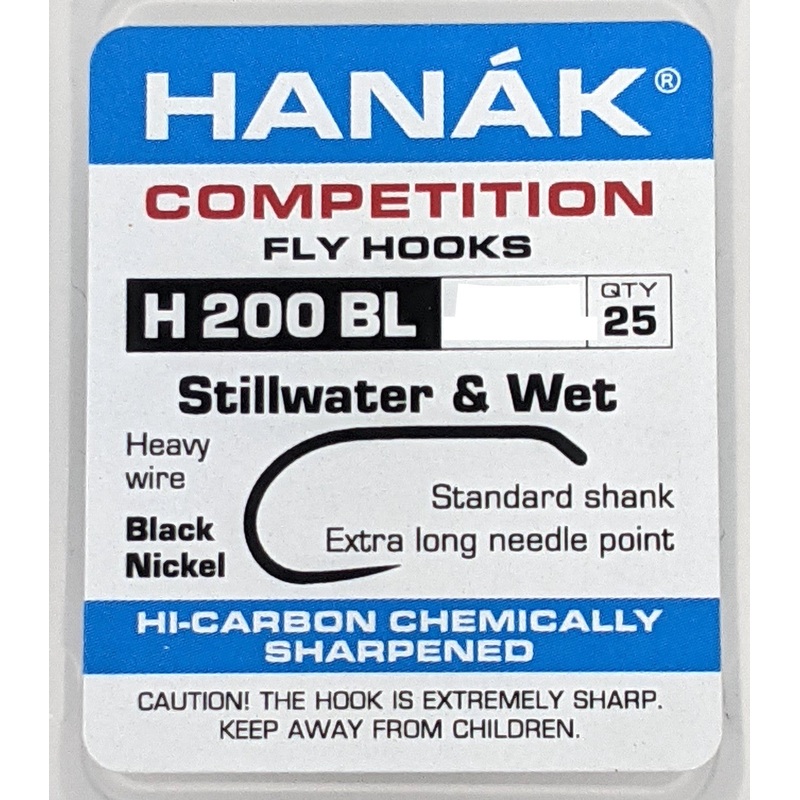 Hanak 200 BL Stillwater Hook 25 Pack