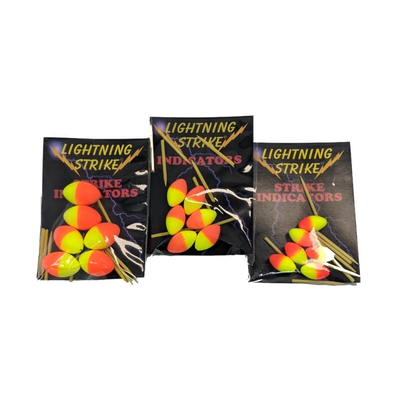 Lightning Strike Bi-Visible Football Indicators w/ Pegs