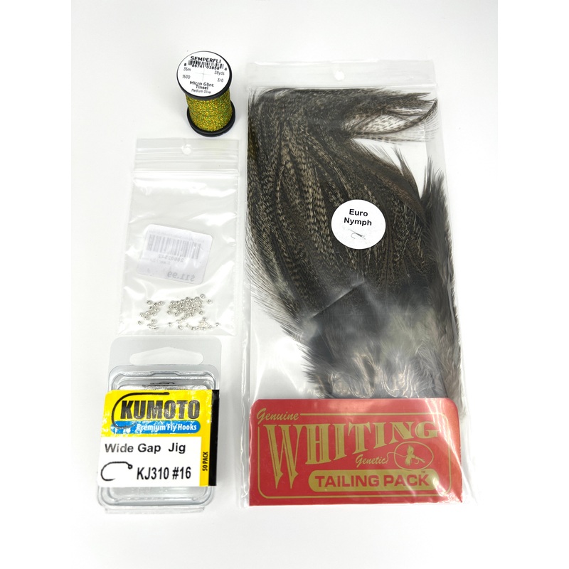 Micro Glint Perdigon Fly Tying Bundle – Without UV Resin & Light