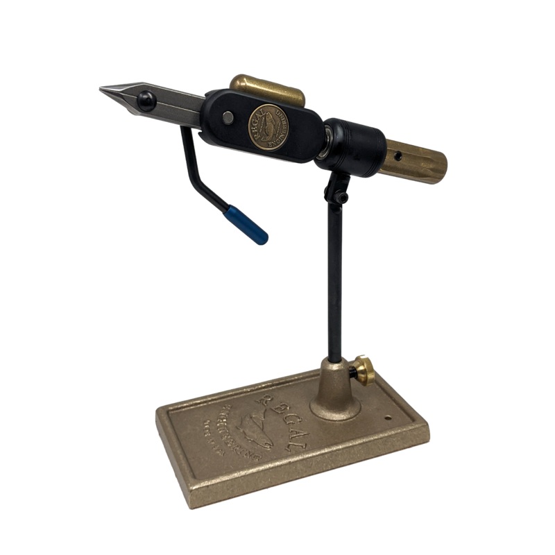 Regal Revolution Vise Stainless Steel Jaw Bronze Traditional Base – Matte Black