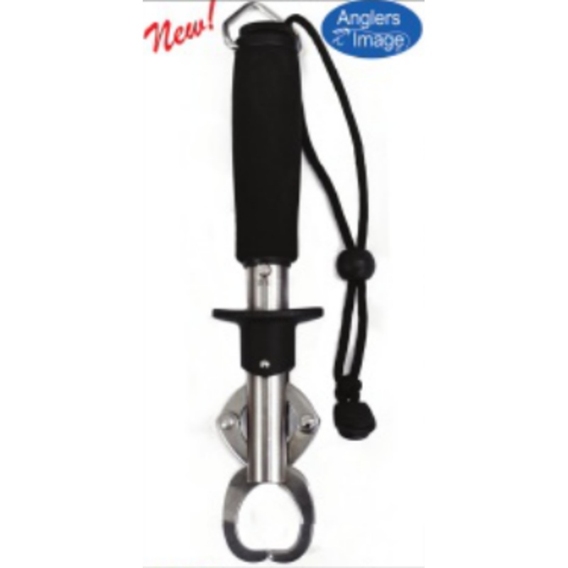 Stainless Steel Fish Grip Tool and Scale