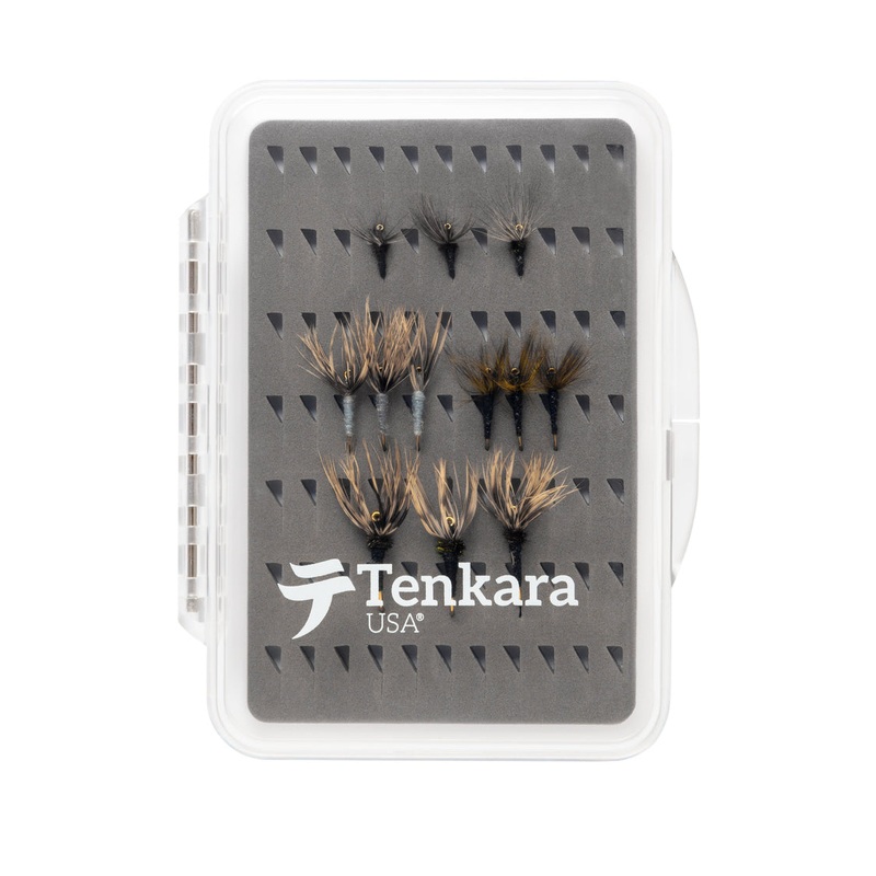 Tenkara Fly Assortment – 12 flies in box