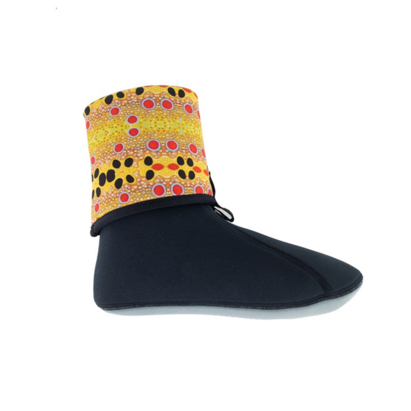 Wingo Neoprene Wading Socks|Brown Trout|M (8-9)|L (10-11)|XL (12-13)