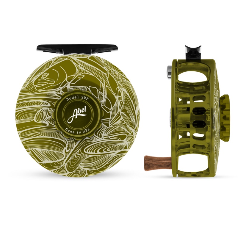 Abel SDF 5/6 Solid Reel- Larko Olive