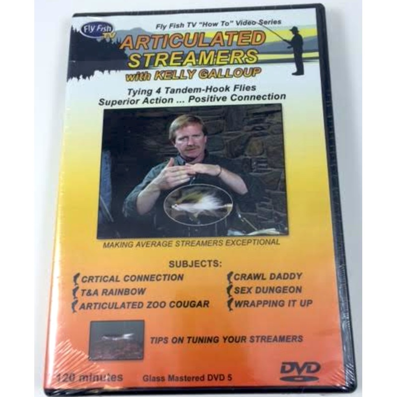 Articulated Streamers with Kelly Galloup DVD