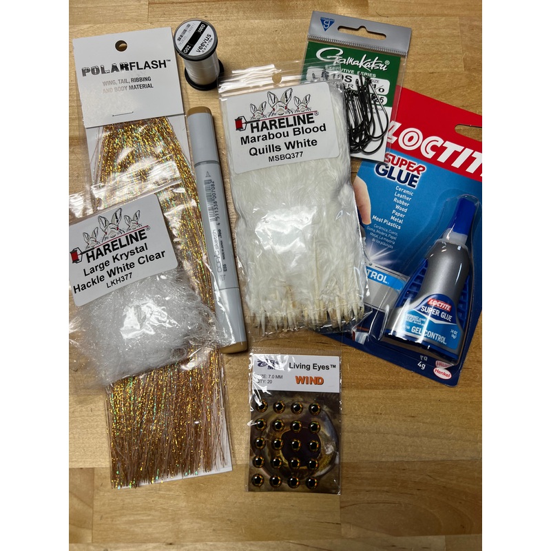 Marabou Murdich Minnow Fly Tying Bundle