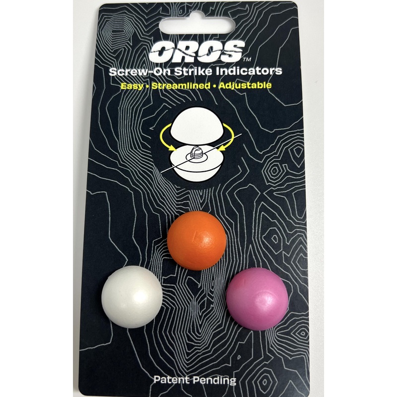 Oros Strike Indicator 3-pack Multi-Color Medium