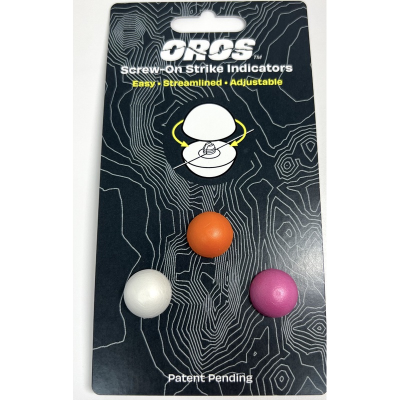 Oros Strike Indicator 3-pack Multi-Color Small