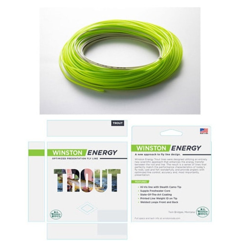 Winston Trout Energy Fly Line|WF 3|WF 4|WF 5|WF 6